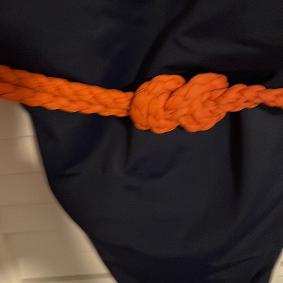 Ondademar NWOT navy one piece bathing suit - Picture 4 of 4